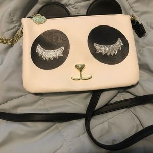 Luv Betsey Panda Purse NWOT